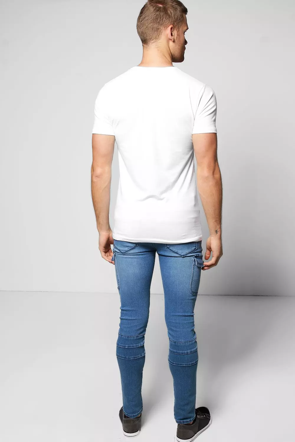 【MAISON MINED】24SS★ SNAP BIKER DENIM PANTS Maison Mined | Official Store – Shop Trendy Fashion at MUSINSA